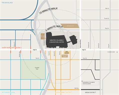 Area Map Greater Columbus Convention Center