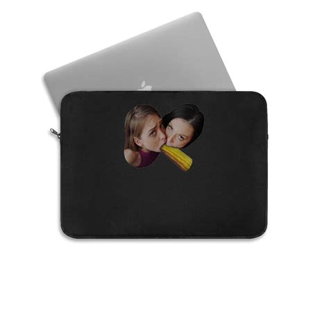 Riley Reid Sharing Corn With Kendra Sunderland Laptop Sleeve