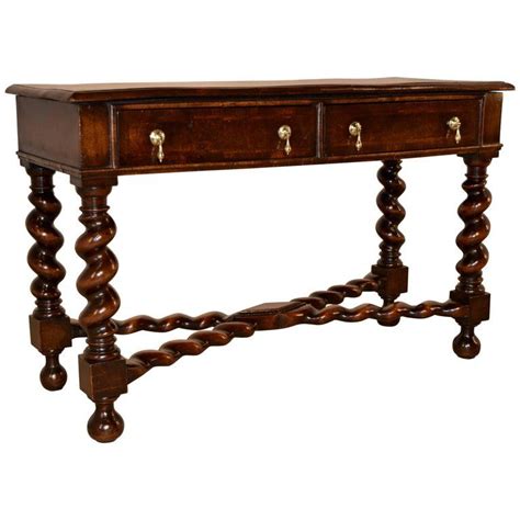 1stdibs Walnut Console Victorian English Console Table Console