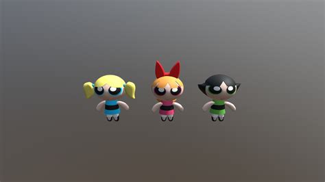 The Powerpuff Girls 3d Model By Larayousif Laray99 27880fd