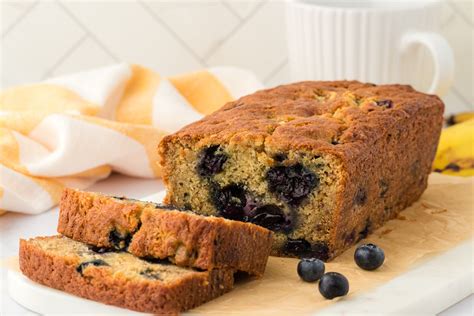 Easy Blueberry Banana Bread Recipe Bake Or Break