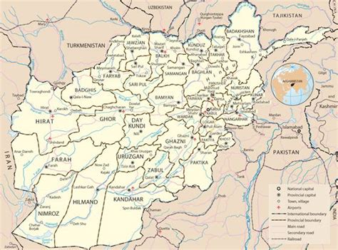 Karten Von Afghanistan Karten Von Afghanistan Zum Herunterladen Und