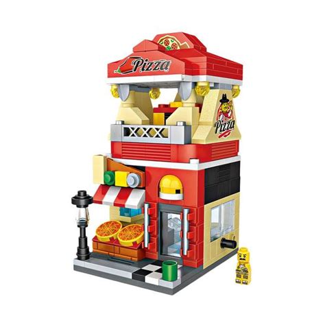 Loz Mini Street Pizzeria Mini Block Set Lepin Land Shop