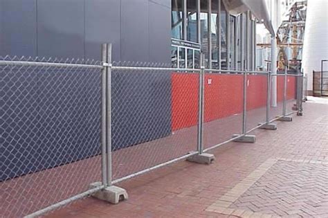 What can i use as a temporary fence. Mobile Fence Used for Temporary Security