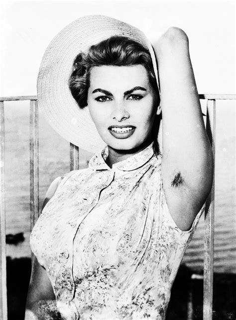Sophia Loren Can Make Even Visible Armpit Hair Seem Sexy ~ Vintage Everyday