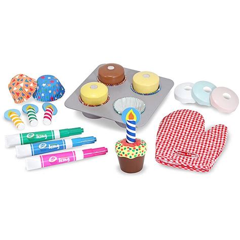 Shop Melissa And Doug Bake And Decorate Cupcake Set Free Shipping On