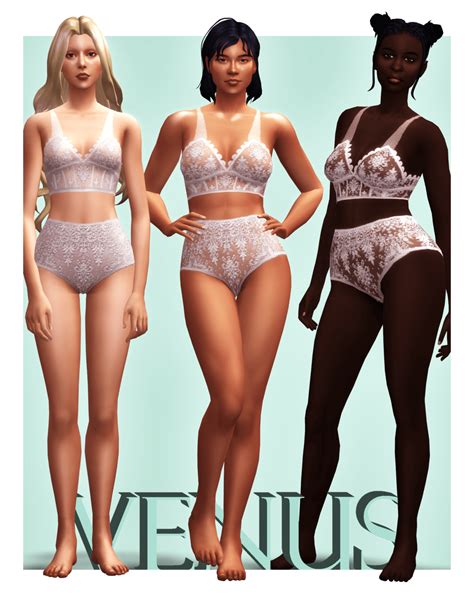 Sims Lingerie Set Venus MiCat Game