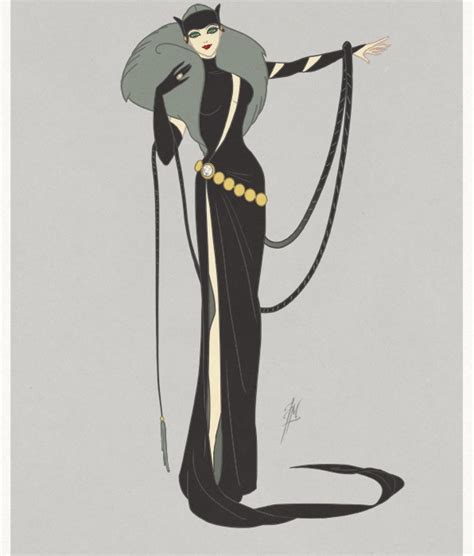 Art Deco Catwoman My Beautiful Monsters