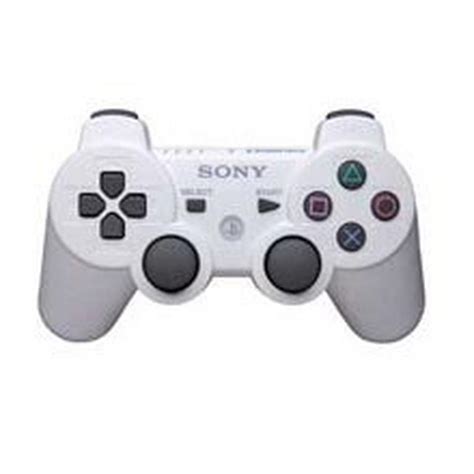 Sony Dualshock 3 White Wireless Controller Playstation 3 Gamestop