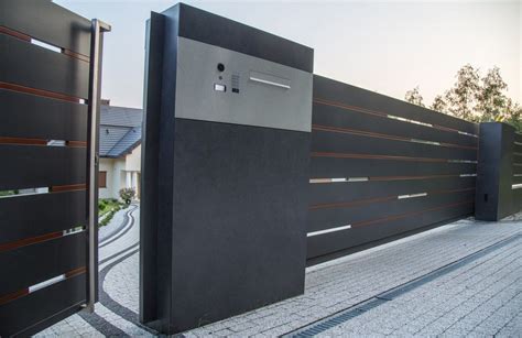 Xcel Fences Flow Modern Fences Kraków Home Gate Design House