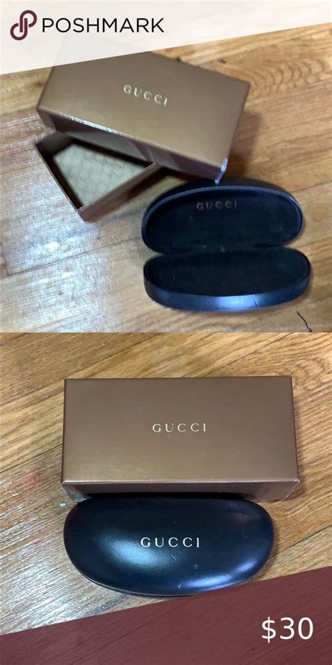 gucci eyeglass case and box in 2020 gucci eyeglasses eyeglass case glasses accessories