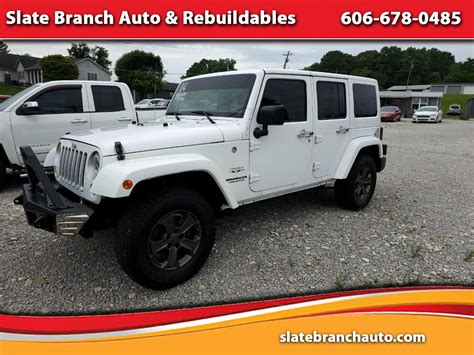 Used 2016 Jeep Wrangler Unlimited Sahara 4wd For Sale In Somerset Ky