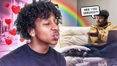 Coming Out Of The Closet🌈 Prank On My Straight Friend Youtube