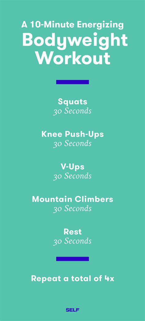 10 Minute Home Workout For Beginners At Gym