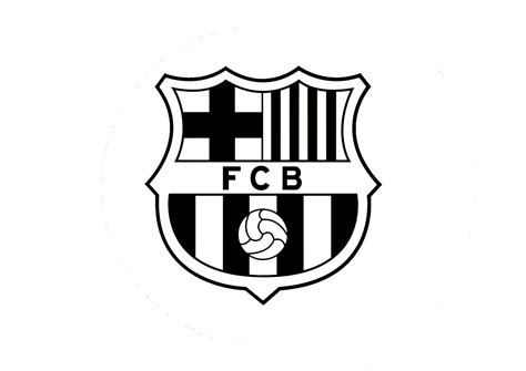 Black And White Fc Barcelona Logo Render By Gamer238 On Deviantart