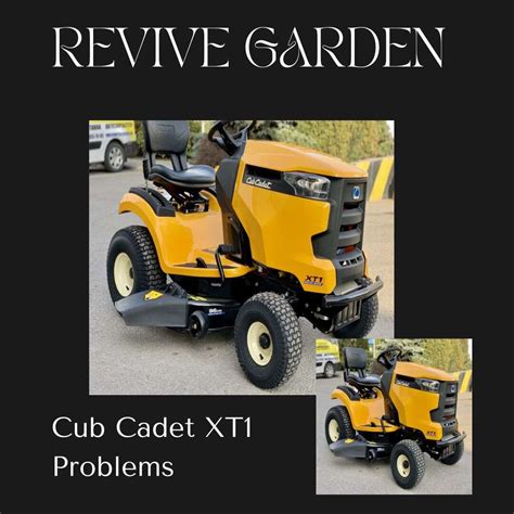 Cub Cadet Xt1 Problems Troubleshooting For All Users