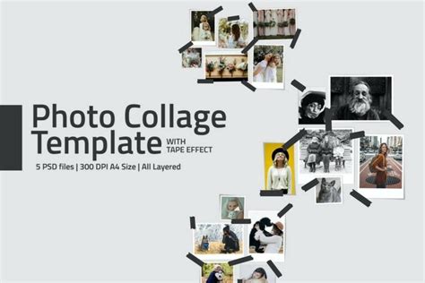 30 Best Photo Collage Templates For Photoshop Design Shack