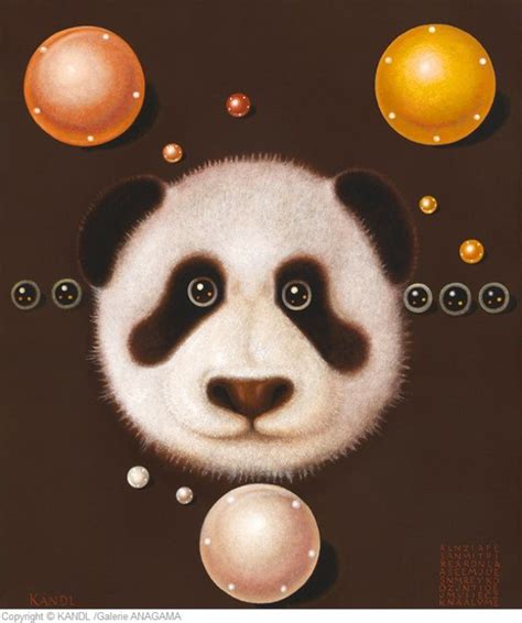 Panda In Deletion By Lukas Kandl Artist Art Poster