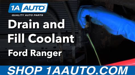 How To Drain Refill And Bleed Engine Coolant System 1998 2012 Ford