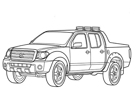 Click the police station coloring pages to view printable version or color it online (compatible with ipad and android tablets). Police Truck Coloring Pages at GetColorings.com | Free ...