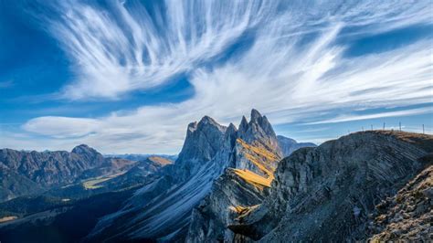 Odle Mountains Dolomites Italy Wallpaper Backiee