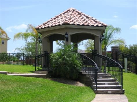 Hexagon stainless steel brushed mosaic tile bronze copper color black bathroom shower floor style:1 inch hexagon, tumbled. Pin on Gazebos