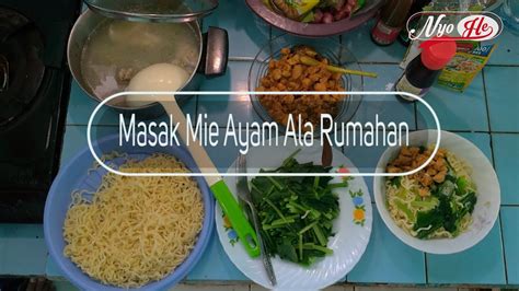Bumbu kami telah banyak di order oleh. Resep Mie Ayam Ala Rumahan rasanya mak nyussssss - YouTube