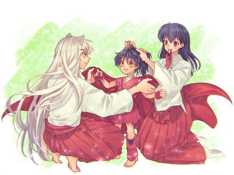 Inuyasha and kagome have a baby! Higurashi Kagome, Inumimi - Zerochan Anime Image Board