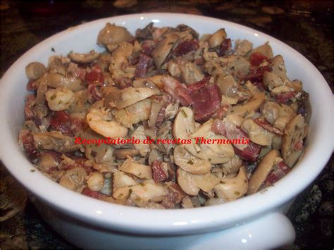Cómo preparar granizado de melón con thermomix. Champiñones con jamón y gambas con thermomix | Champiñones ...