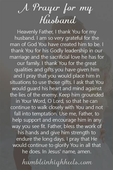 Prayer For My Husband On Fathers Day Fathersdaysio