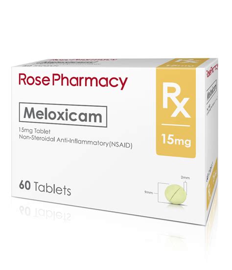 Meloxicam 15mg Tablet Rose Pharmacy Generics Rose Pharmacy Medicine