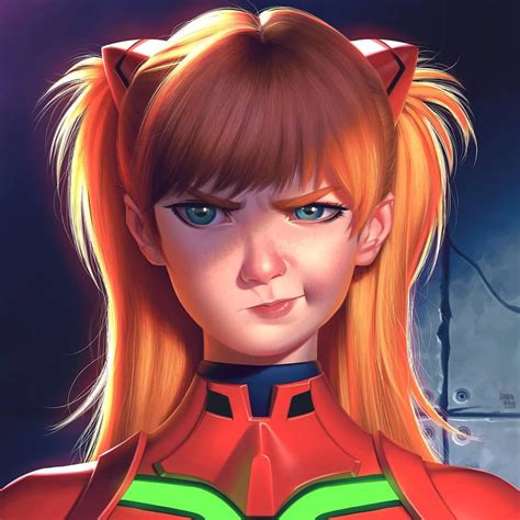 Asuka Langley Soryu Tried To Push Rendering A Bit Further Than Usual