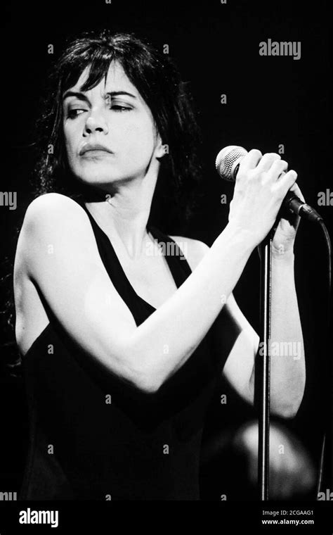 Canadian Actress And Singer Carole Laure Performs In Lyon France Stock Photo Alamy
