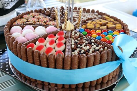 Easy Chocolate Birthday Cake Lollies Chocolates And More Bake Play