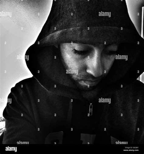 Black Male Hoodie Hi Res Stock Photography And Images Alamy