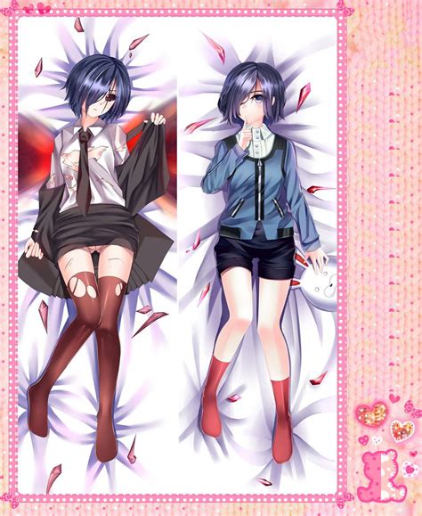 Anime Cartoon Tokyo Ghoul Double Bolster Hugging Pillow Case Cover No53080 Tokyo Ghoul