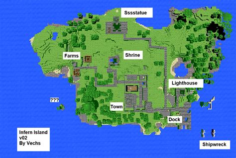 Small Island Schematic Minecraft Map Images