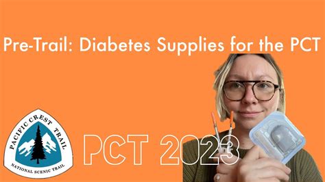Pct Prep Diabetes Supplies For The Pct Youtube