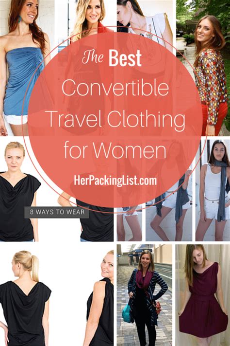 The Best Convertible Travel Clothing For Women Pack Less