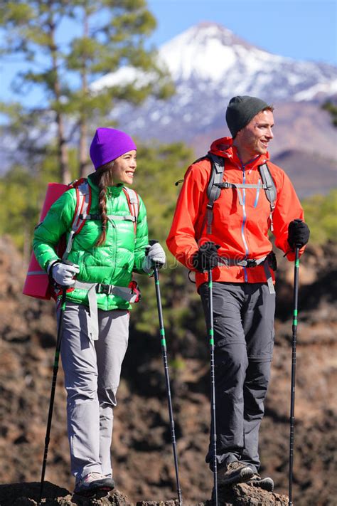 Hikers People Hiking - Healthy Active Lifestyle Stock Photo - Image ...