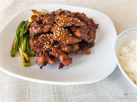 Korean Spicy Stir Fried Pork Belly Asian Recipes At Home