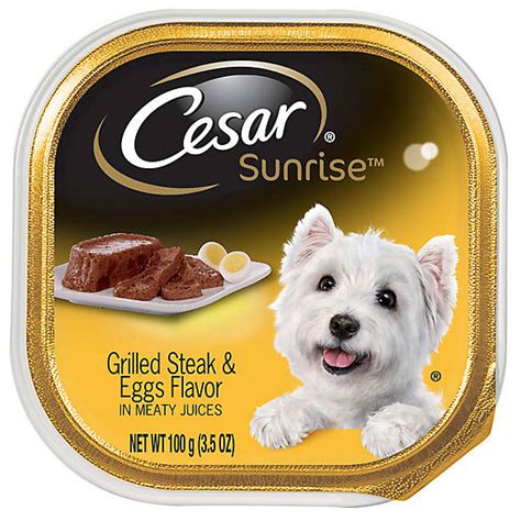 Cesar rotisserie chicken flavor & spring vegetables. Cesar Sunrise® Canine Cuisine Adult Dog Food | dog Canned ...