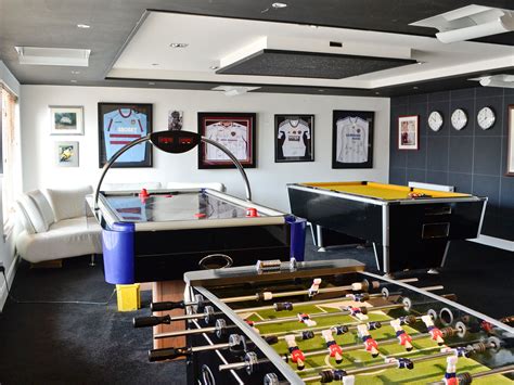 Games Room With Pool Table Table Football And Air Hockey For Endless