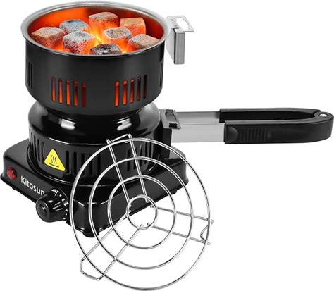 Amazon Electric Stove Coconut Charcoal Starter ETL Approved Hot