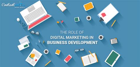 The Role Of Digital Marketing In Business Development Infographic