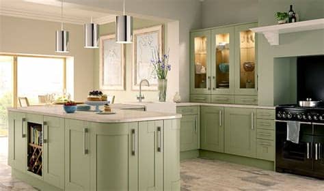 A simple, functional, classic design that never seems to age. Tiverton Sage Green Kitchen | Wickes.co.uk