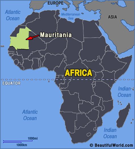 2500x2500 / 572 kb go to map. Map of Mauritania - Facts & Information - Beautiful World Travel Guide