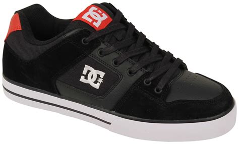 Dc Pure Shoe Black Athletic Red For Sale At 4735124