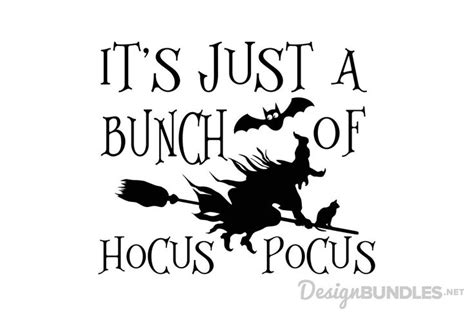 Download Hocus Pocus - SVG example image | Svg, Halloween silhouettes, Hand lettering cards