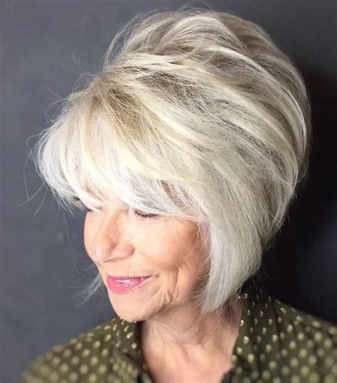 Short Haircuts For Square Faces Over 60 Style Trends In 2023